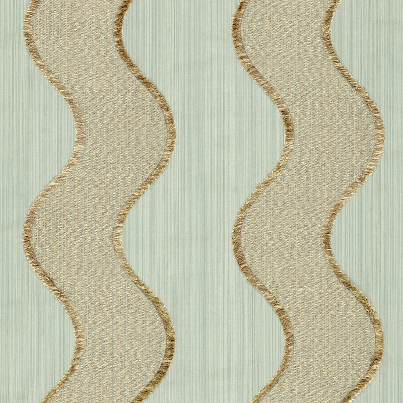 Purchase 63702 Wavelength Aqua by Schumacher Fabric