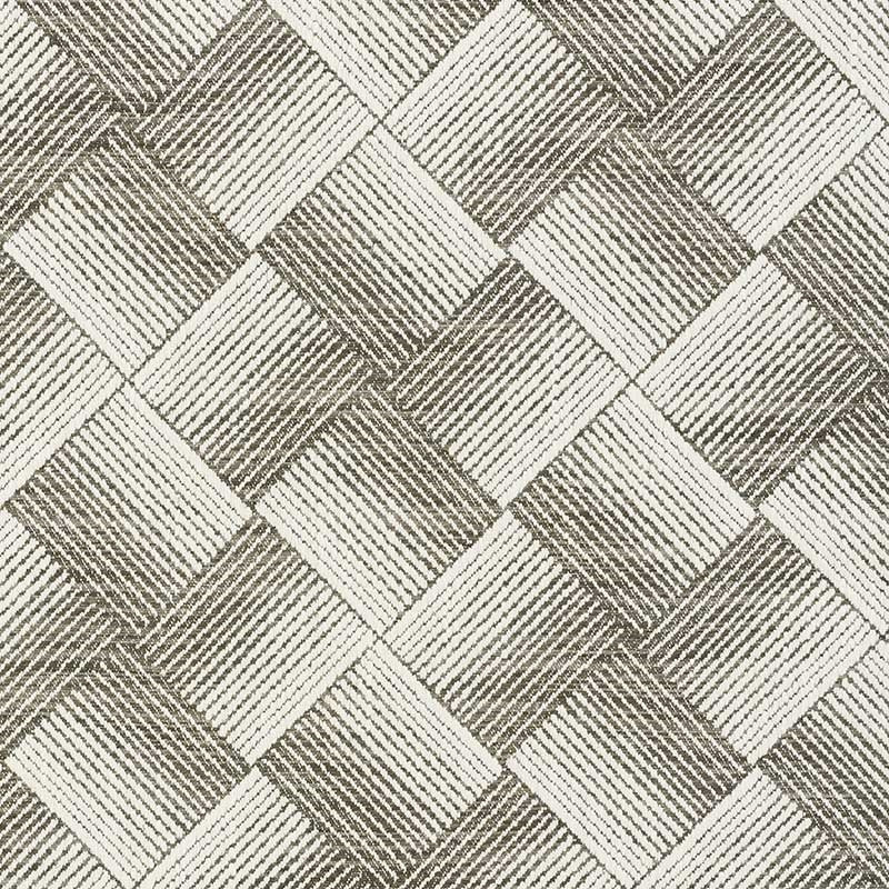 Purchase sample of 72141 Ashberg, Charcoal by Schumacher Fabric