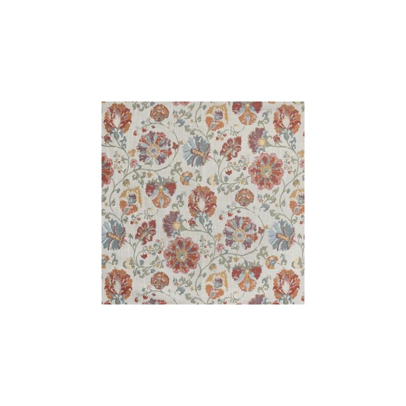 Shop F3270 Mist Orange Floral Greenhouse Fabric