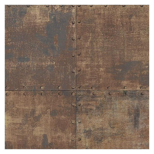 Shop LL36228 Illusion 2 Steel Tile by Norwall Wallpaper