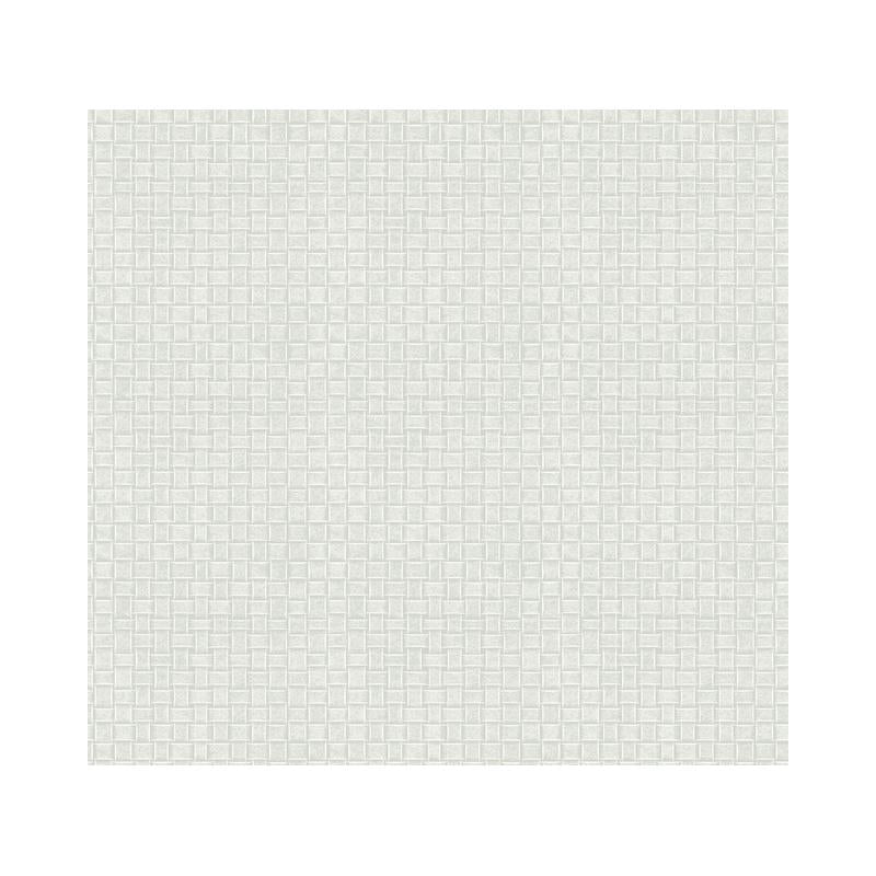 Sample TC2612 Tropics Resource Library, Paradise Island Weave Grey York Wallpaper
