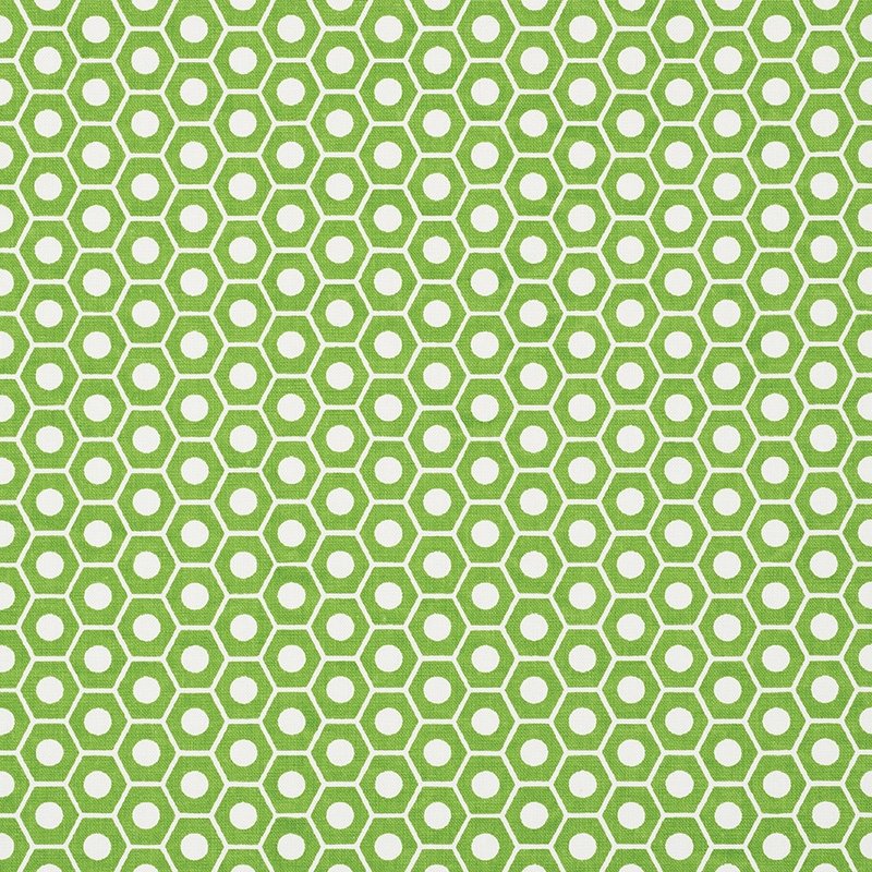 Search 177075 Queen B Green by Schumacher Fabric