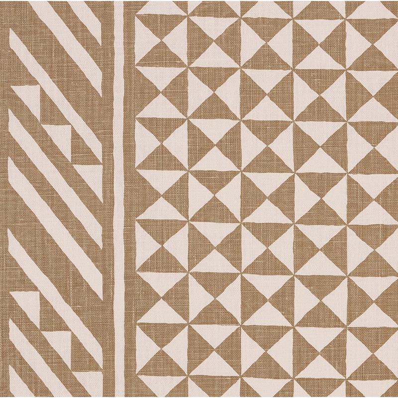 Purchase sample of 176303 Nuba, Taupe by Schumacher Fabric