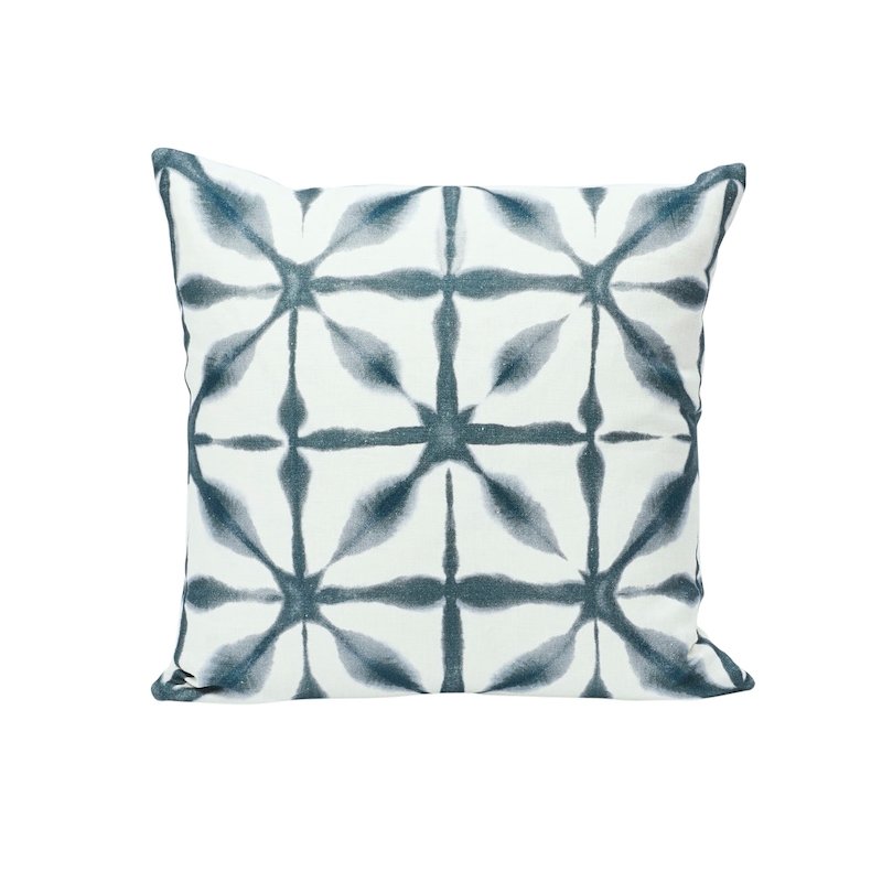 So17611904 Belvedere 18&quot; Pillow Sky By Schumacher Furniture and Accessories 1,So17611904 Belvedere 18&quot; Pillow Sky By Schumacher Furniture and Accessories 2