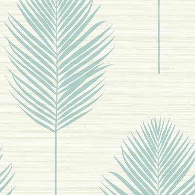Acquire 2988-70202 Inlay Bali Aqua Fern Aqua A-Street Prints Wallpaper