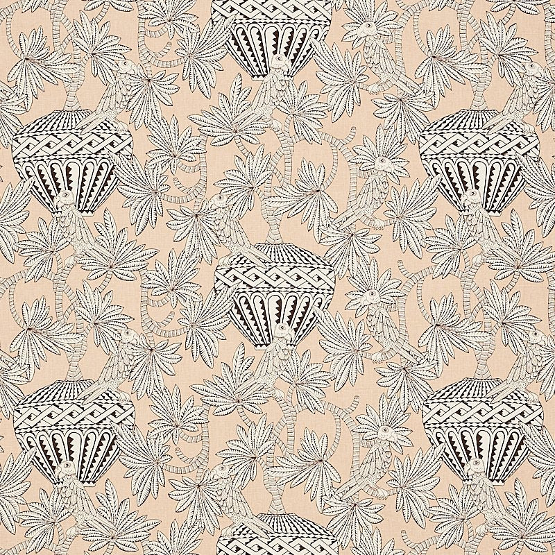 Purchase sample of 179942 Santarem, Neutral by Schumacher Fabric