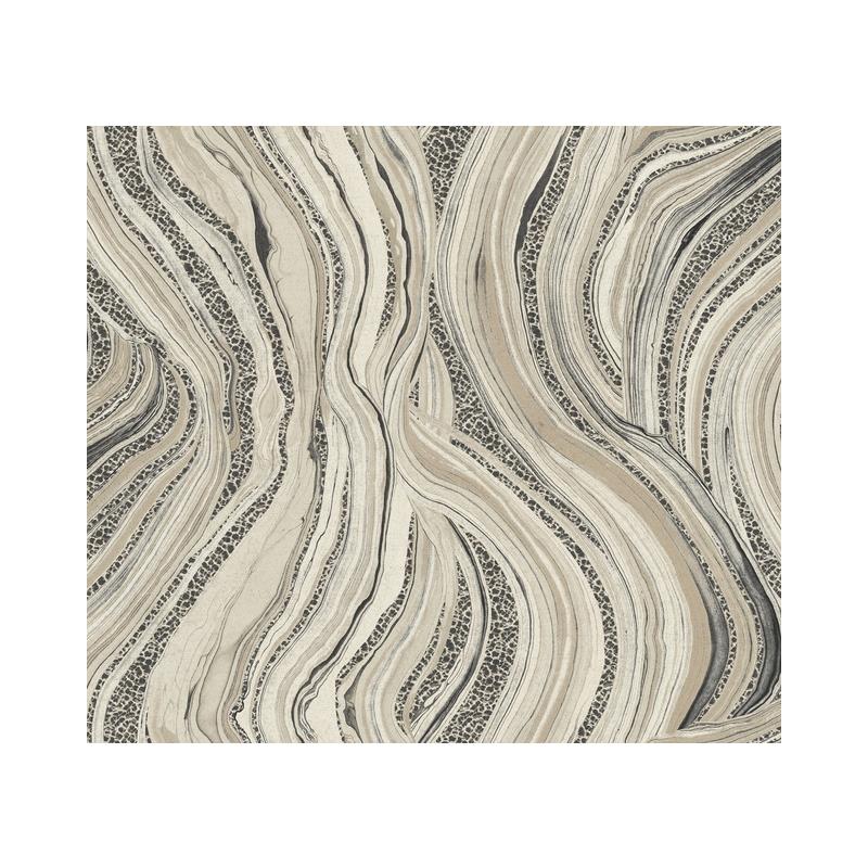 Sample HO2171 Ronald Redding Traveler Streaming Cheetah Linen Ronald Redding Wallpaper
