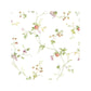 Sample KC28534 Green Floral wallpaper Norwall Wallpaper