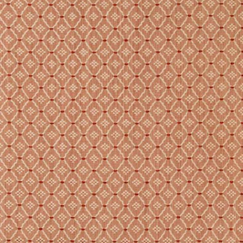 Order 63523 Clifton Cotton Strie Coral by Schumacher Fabric