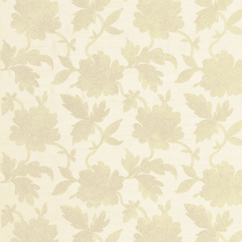 Purchase sample of 66851 Moon Garden, Champagne by Schumacher Fabric