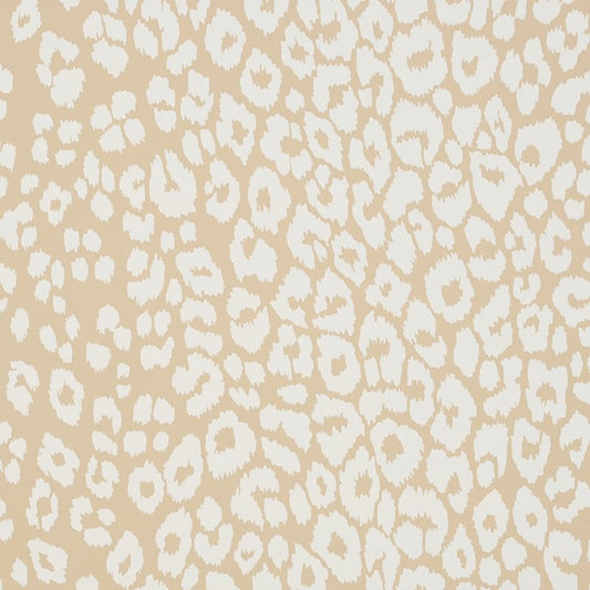 Shop 5007020 Iconic Leopard Ivory On Neutral Schumacher Wallcovering Wallpaper