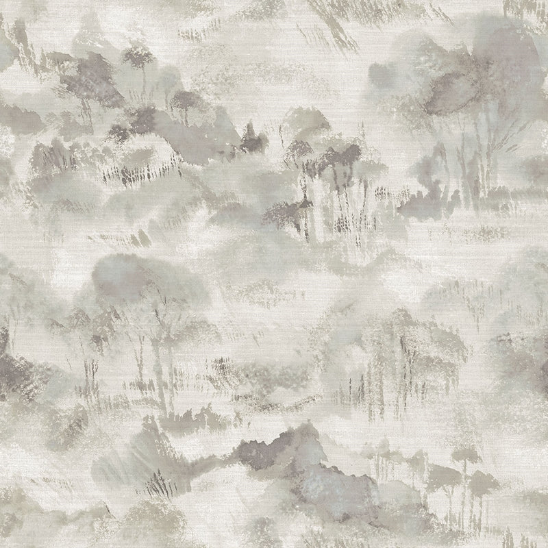 Sample 2975-87548 Scott Living II, Nara Grey Toile by A-Street Prints Wallpaper