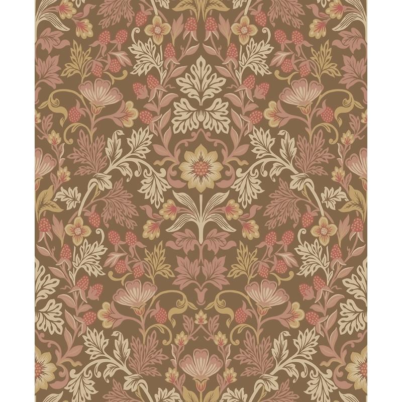 316005 Posy Lila Pink Strawberry Floral Wallpaper by Eijffinger,316005 Posy Lila Pink Strawberry Floral Wallpaper by Eijffinger2