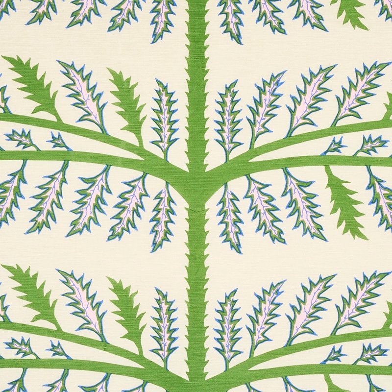 Purchase 179530 Thistle Ivory By Schumacher Fabric