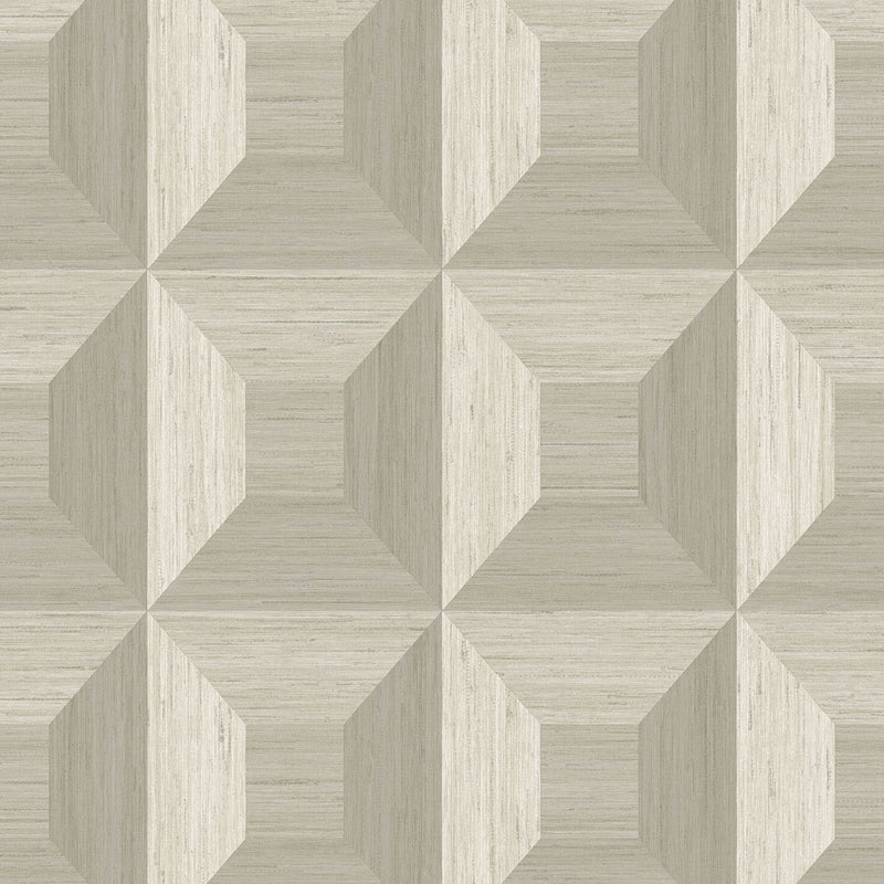 Order TC70605 More Textures Squared Away Geometric Brown by Seabrook Wallpaper