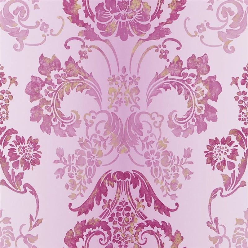 Find P619/14 Kashgar Damson by Designer Guild Wallpaper