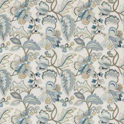 Purchase 2019111.145.0 Orford Embroidery Multi Color Botanical by Lee Jofa Fabric