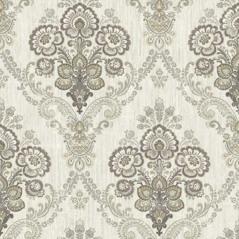 Buy IM70008 Caspia Caspien Damask by Wallquest Wallpaper