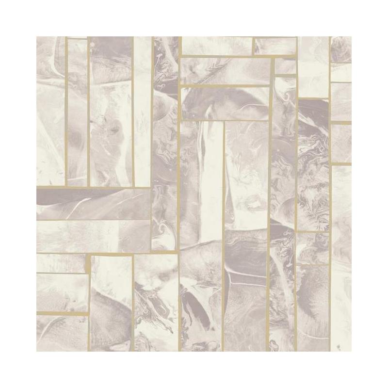 Sample DL2987 Natural Splendor, Moonbeams  color Lavender, Foil by Candice Olson Wallpaper