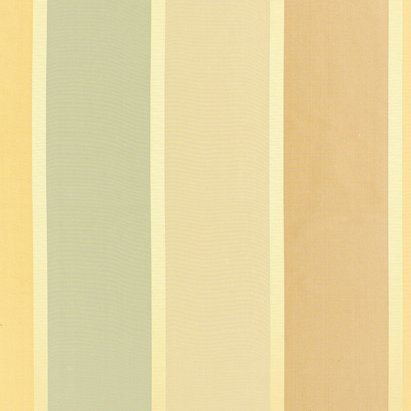 Purchase sample of 52700 Olivia Silk Stripe, Aqua by Schumacher Fabric