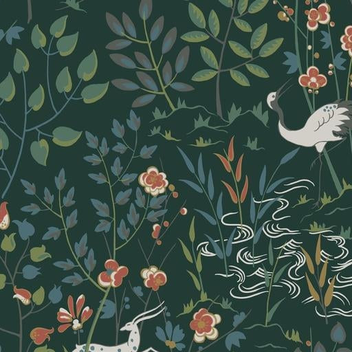 Acquire HO2126 Ronald Redding Traveler Aspen Dark Green Ronald Redding Wallpaper