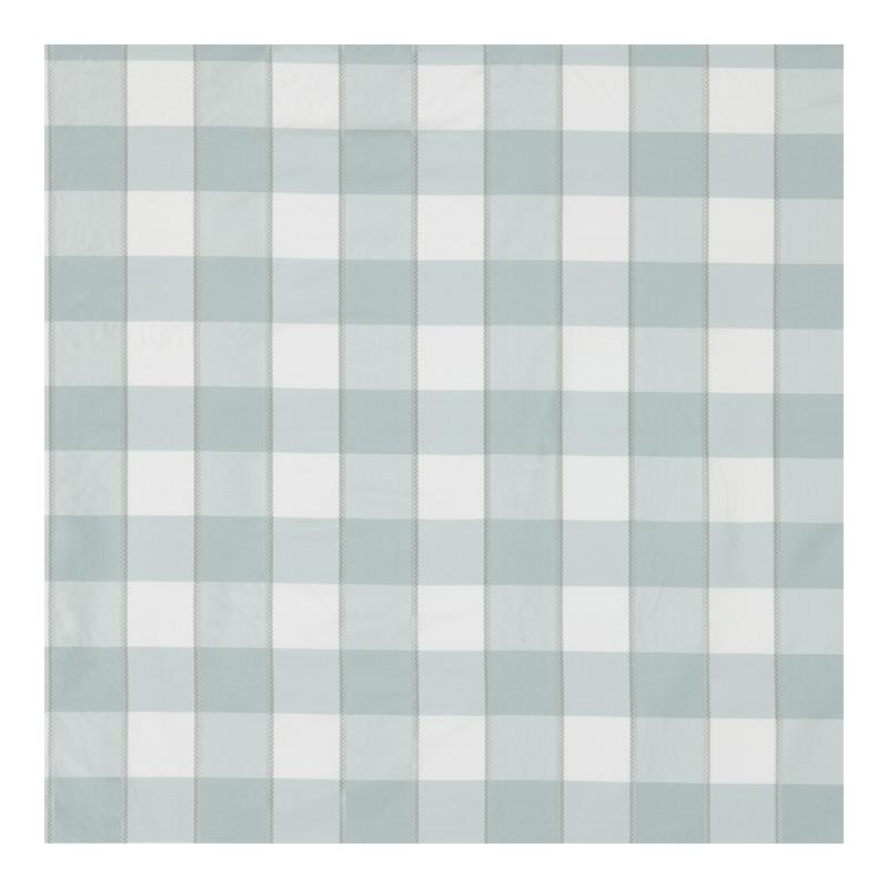 Sample 27024-004 Chelsea Check, Aquamarine by Scalamandre Fabric (SC 000427024)