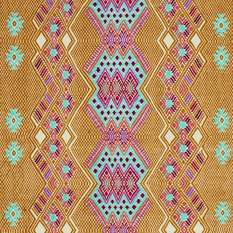Purchase sample of 79261 Kaya Hand Woven Brocade, Mostaza by Schumacher Fabric