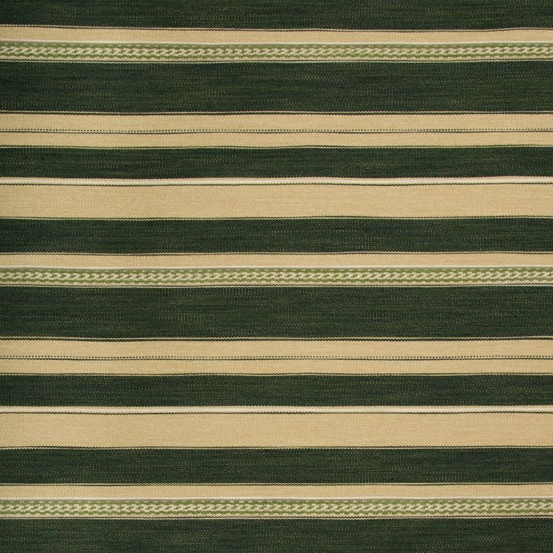Sample 2017143.303 MERKATO Entoto Stripe Juniper/Leaf Ethnic Lee Jofa Fabric