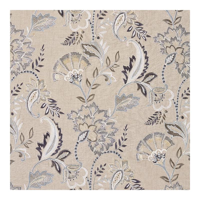Find 27036-002 Adara Embroidery Flax by Scalamandre Fabric