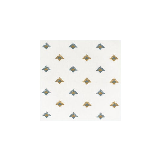 Shop S3618 Turquoise Blue Geometric Greenhouse Fabric