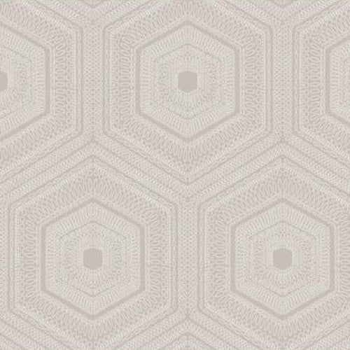 WTP4042.WT.0 Concentric Groove Buff Geometric Winfield Thybony Wallpaper