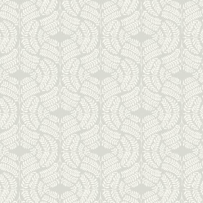 Purchase TL1945 Handpainted Traditionals Fern Tile Gray York Wallpaper