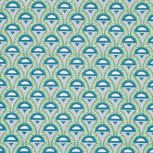 Looking for 5012082 Abelino Green and Peacock Schumacher Wallcovering Wallpaper