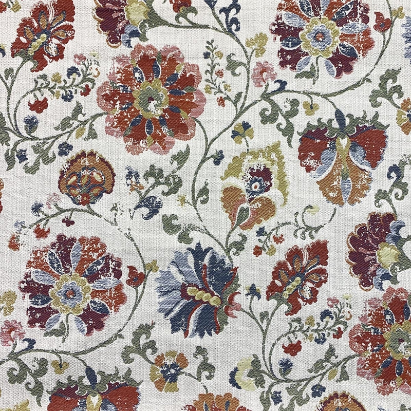 Looking 10284 Suzi Jewel Multicolored Magnolia Fabric