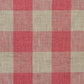 Sample 8503 Ian Carnation, Red Plaid Multipurpose Magnolia Fabric