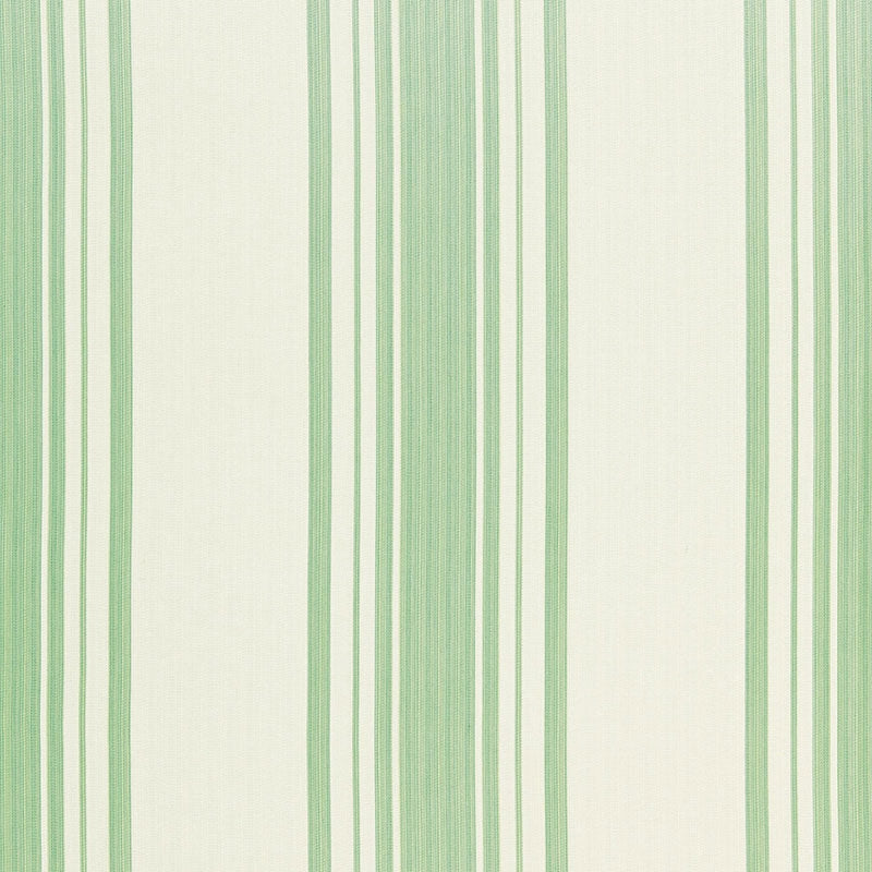 Purchase sample of 67023 Carnegie Cotton Stripe, Robin'S Egg by Schumacher Fabric