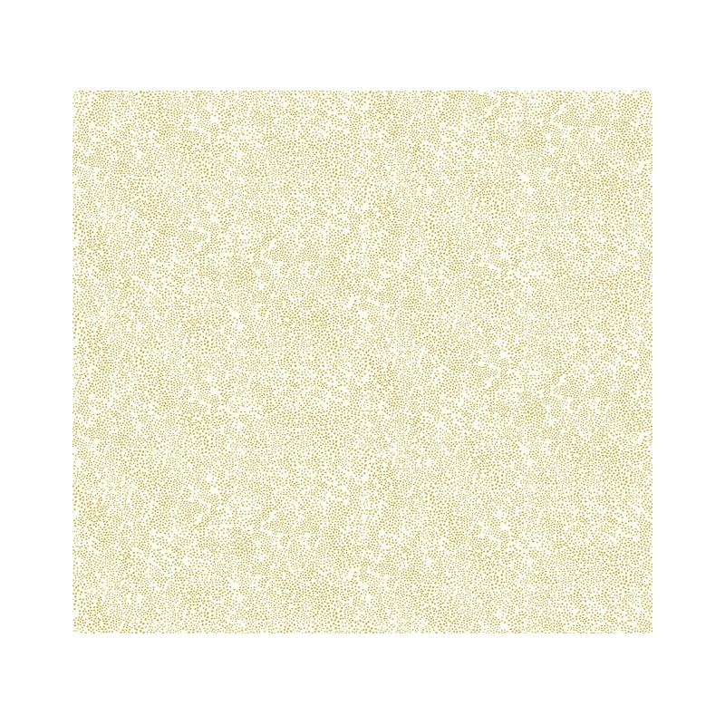 Sample RI5112 Rifle Paper Co. Champagne Dots Gold York Wallpaper