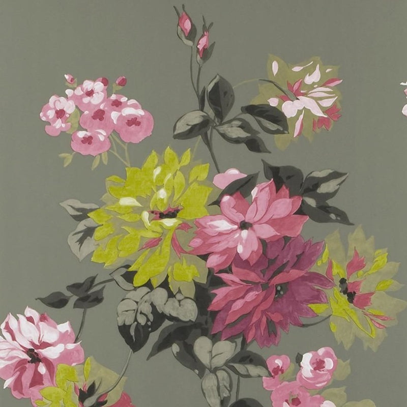 Sample P521-05 Portier, Clover by Designer Guild Wallpaper