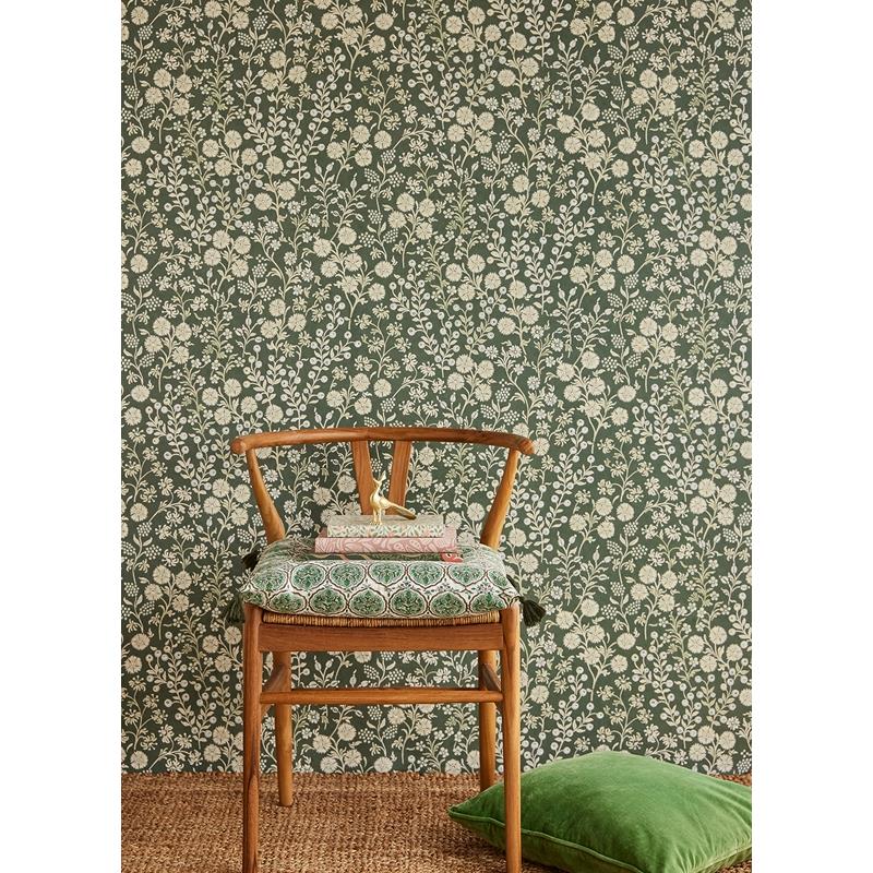316048 Posy Liana Evergreen Trail Wallpaper by Eijffinger,316048 Posy Liana Evergreen Trail Wallpaper by Eijffinger2