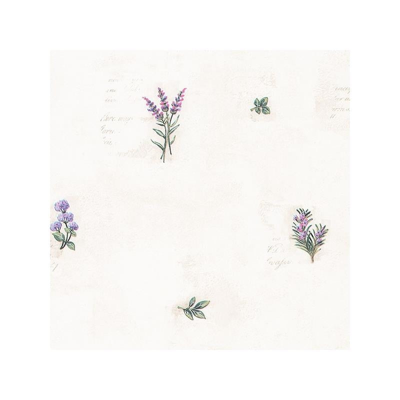 Sample KV27431 Blue Floral wallpaper Norwall Wallpaper