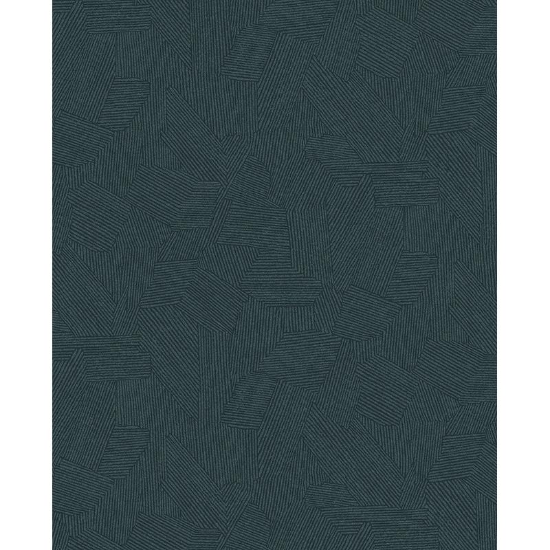 Sample EJ318006 Twist, Clio Blue Lined Geometric by Eijffinger