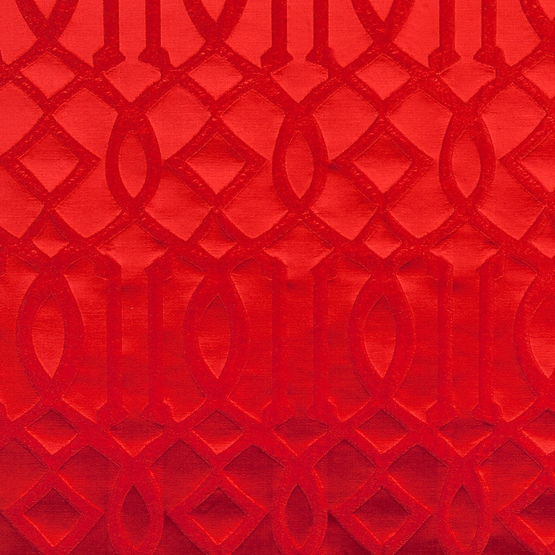 Save A9 00041870 Master Trellis Coca Cola Red by Aldeco Fabric