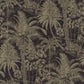 Find 4035-832525 Windsong Yubi Black Palm Trees Wallpaper Black by Advantage