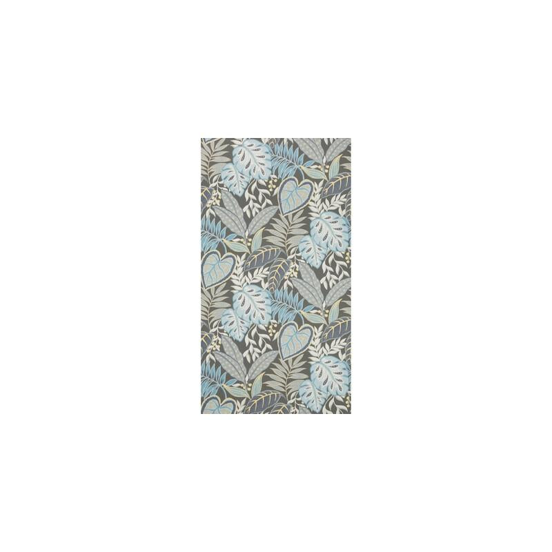 W3497-1521 | Jasmine Blue Botanical - Kravet Design Wallpaper - W3497.1521.0