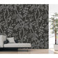 Select ASTM3919 Katie Hunt Storybook Forest Charcoal Grey Wall Mural by Katie Hunt x A-Street Prints Wallpaper
