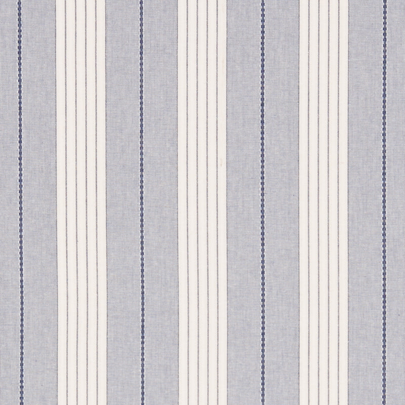 Search 71370 Audrey Stripe Navy by Schumacher Fabric