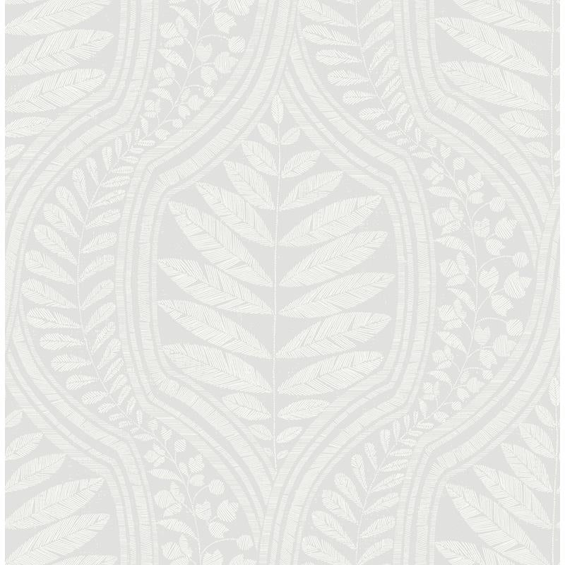 SLS3982 Scott Living Green Foliate Peel &amp; Stick Wallpaper by NuWallpaper