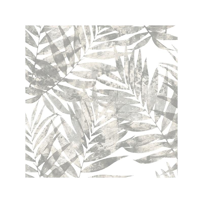 Sample G67945 Organic Textures, Grey Speckled Palm Wallpaper by Norwall