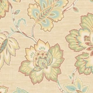 View DR50004 Dorchester Blues Floral by Seabrook Wallpaper