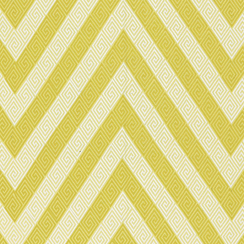 Looking 65790 Nebaha Embroidery Citron by Schumacher Fabric